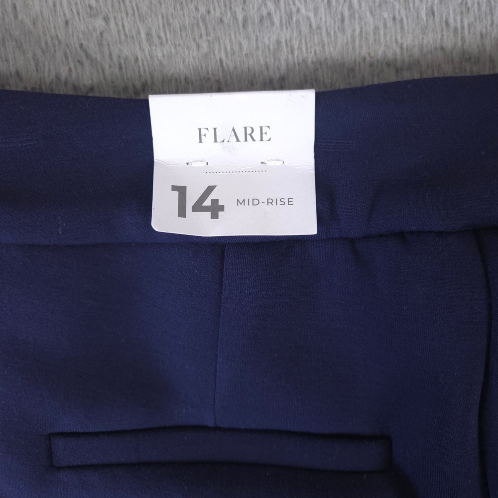 Lane Bryant Pants Womens 14 The Journey Flare Stretch Pull On Pockets NEW $90 - Picture 10 of 12